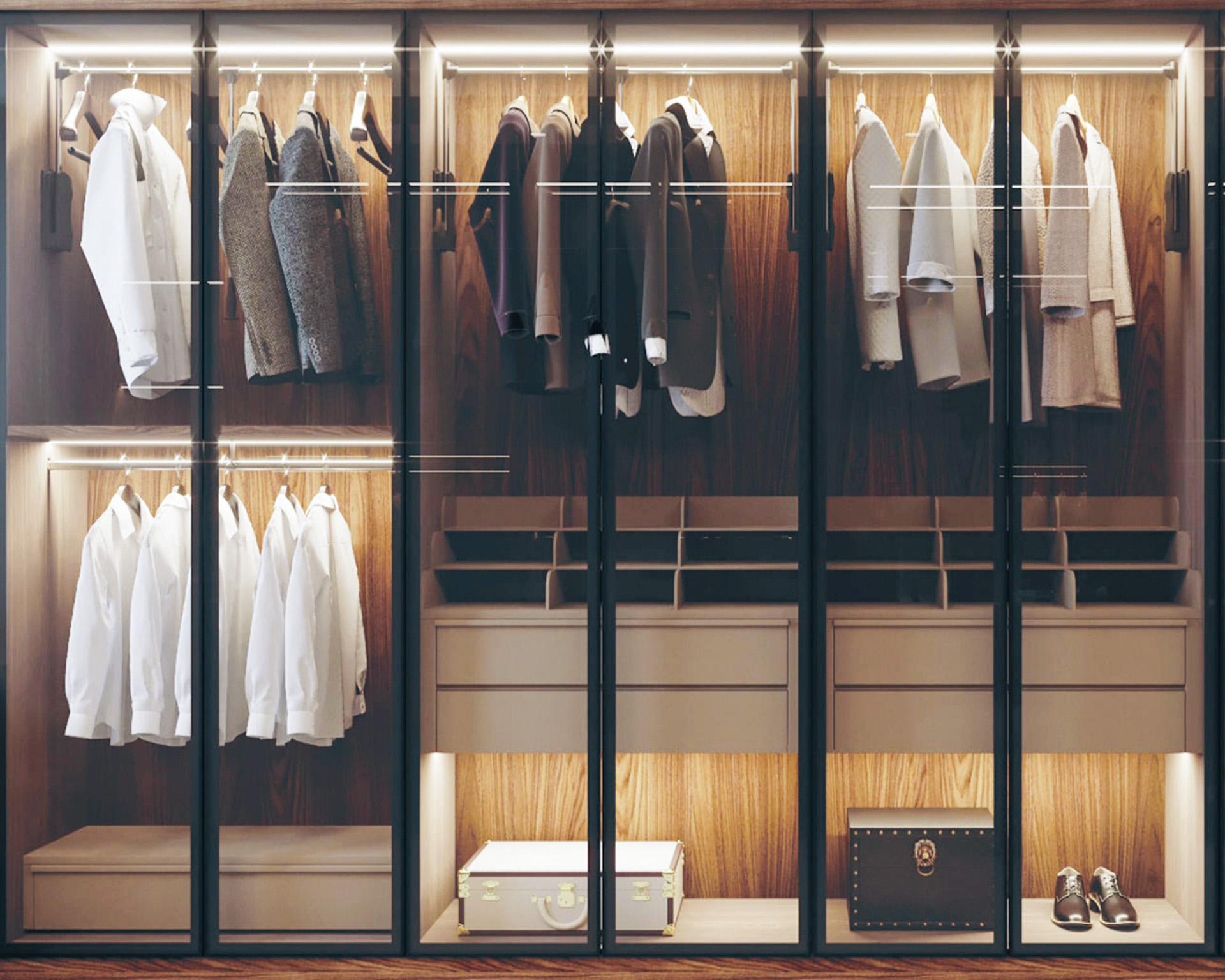 Phòng thay đồ Haute Couture - Giải pháp toàn diện cho không gian sống
