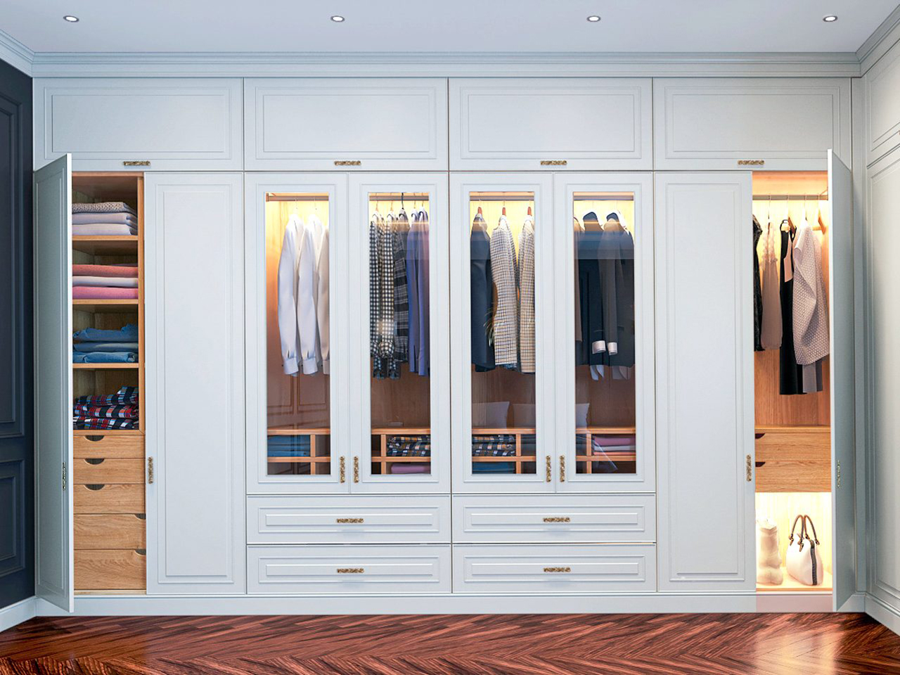 Walk-in Closet: Contemporary Design Trend
