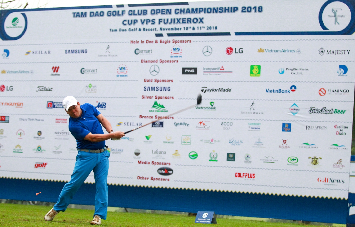 BSmart continues to accompany major golf tournaments in the North.