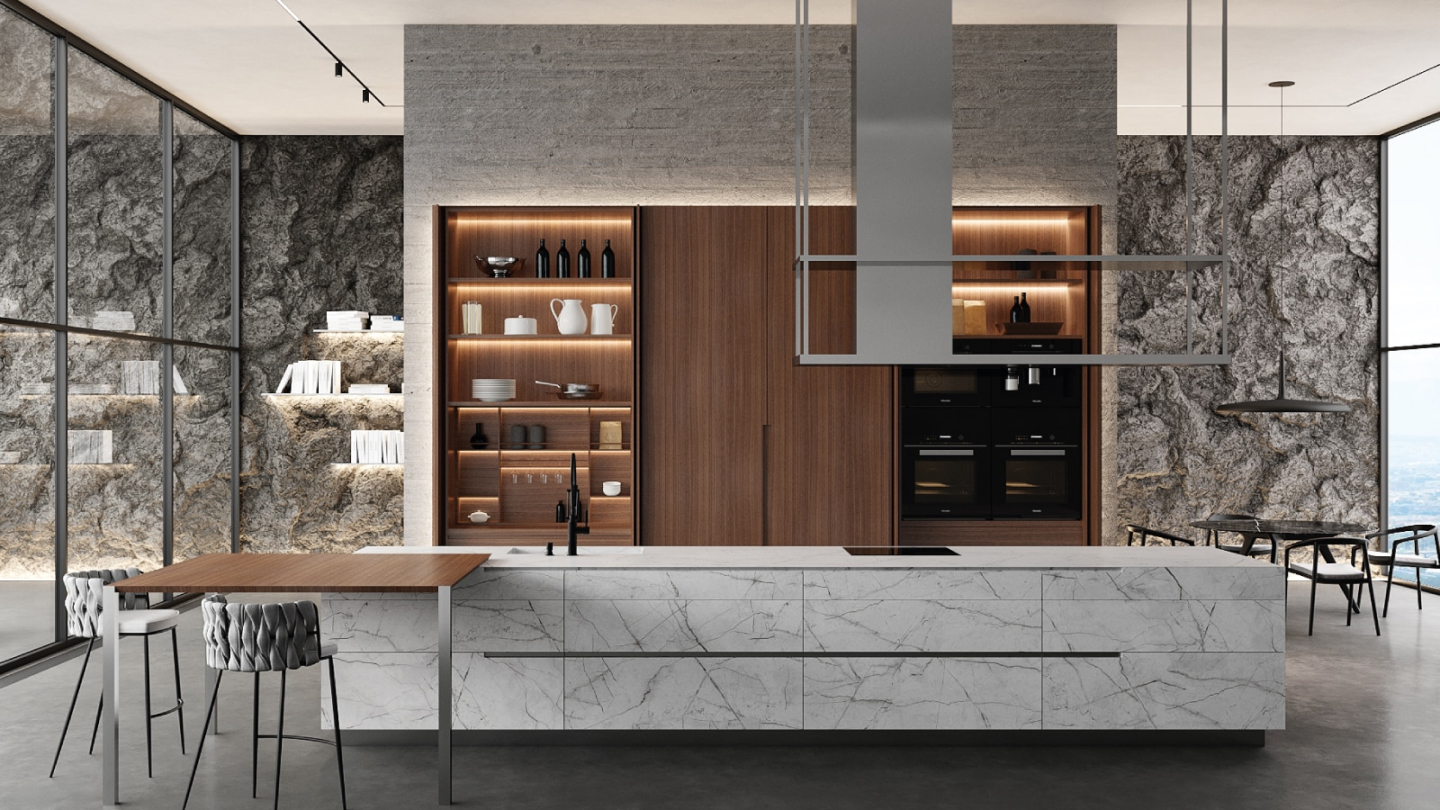 Elevate Kitchen Spaces with Exquisite Stone Countertops