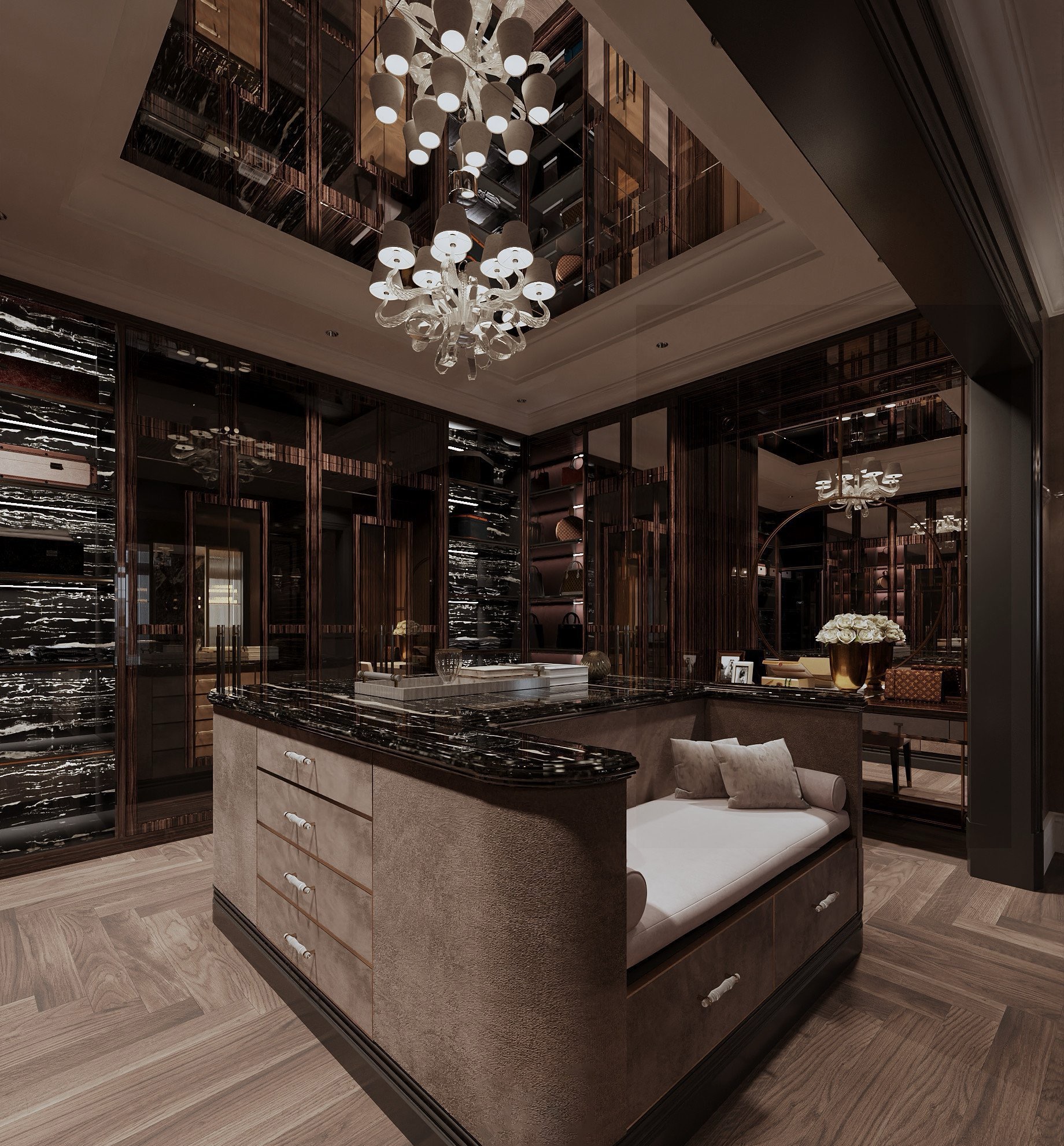 Top 5 tủ bàn đảo đáng sở hữu nhất trong phòng thay đồ Bsmart