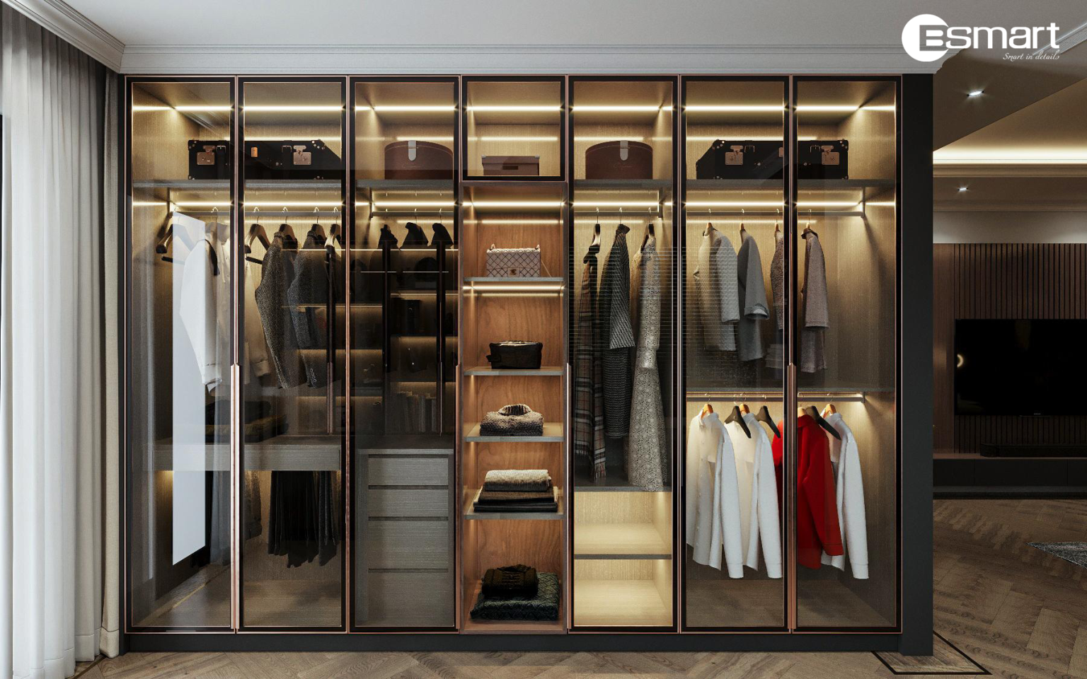 Xu hướng thiết kế Walk-in Closet