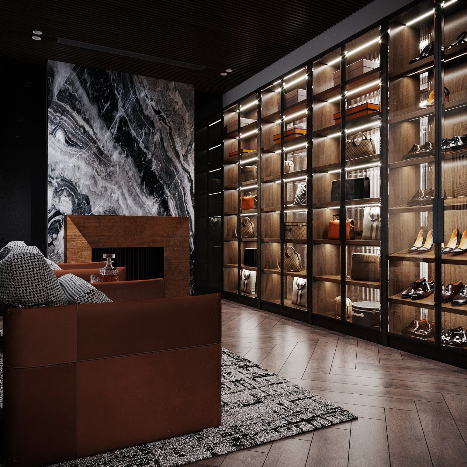 Bsmart walk-in closet – Where your style shines